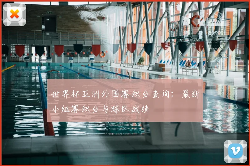 世界杯亚洲外围赛积分查询:最新小组赛积分与球队战绩